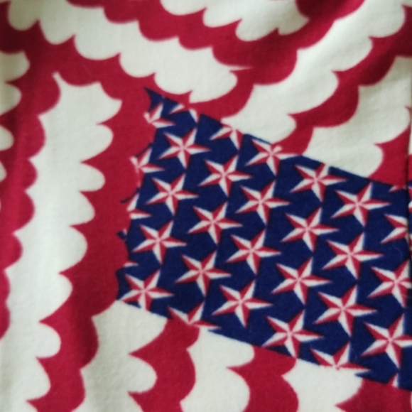 LuLaRoe 4th of July OS Leggings Set - Picture 3 of 3